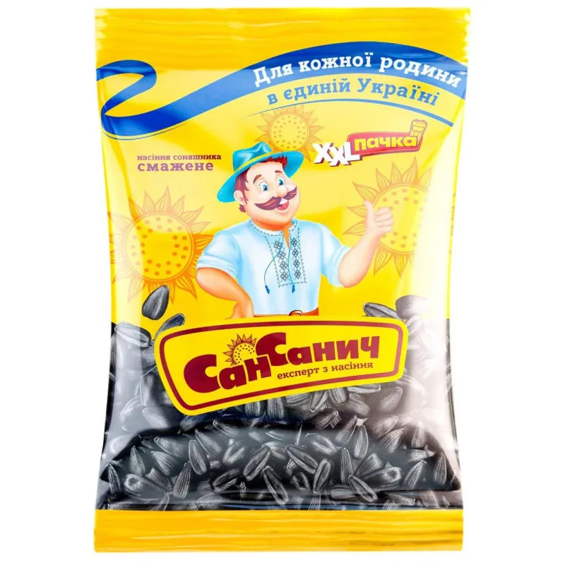 Насіння соняшнику смажене «Сан Санич», 240 г