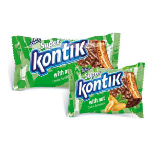 Печиво-сендвіч КОНТІ "Super Kontik" зі смаком горіху 90г