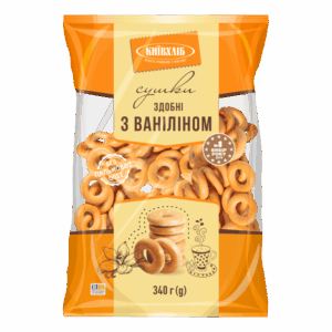 Сушка «Київхліб» «Ванільна» 340г