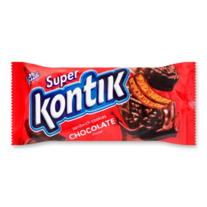 Печиво Super Kontik зі смаком шоколаду, 90г