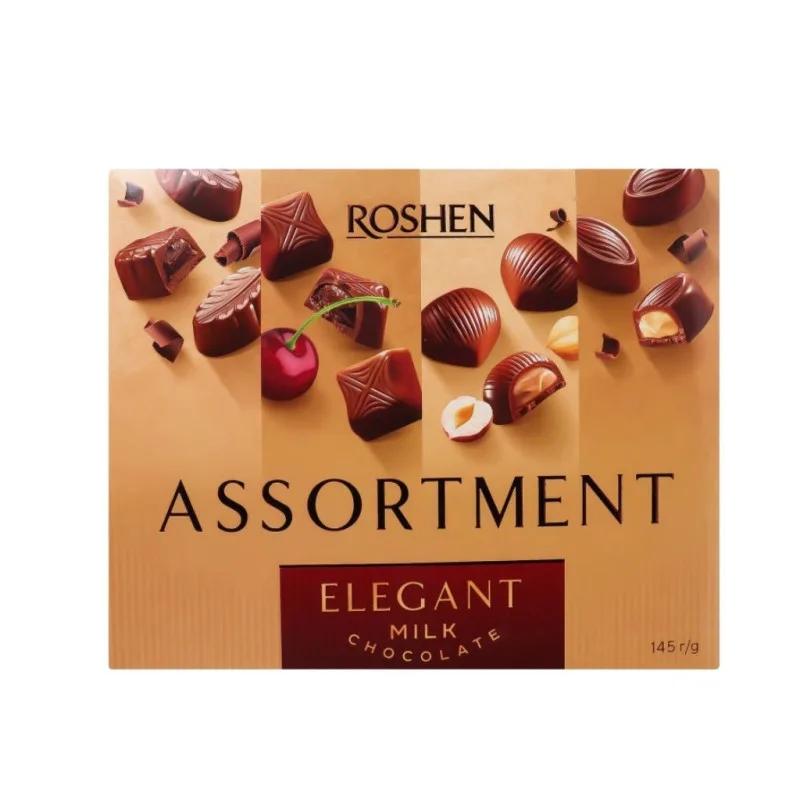 Бонбоньєрка Roshen Assortment Elegant, 145 г