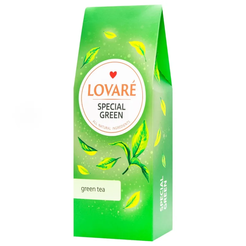 Чай зелений Lovare Special Green, 80 г