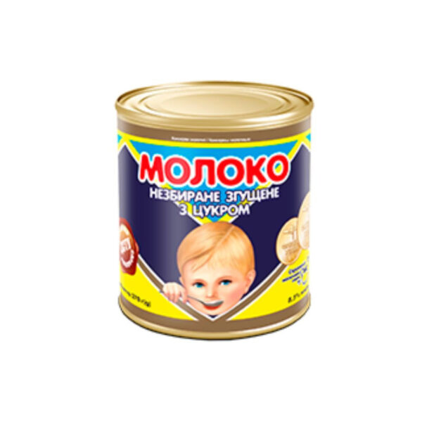 Молоко згущене з цукром 8,5% “ПМК” 370г