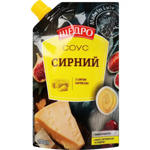Соус Щедро Сирний 200 г