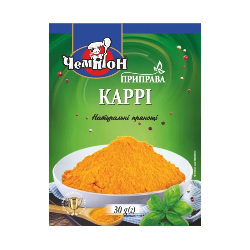 Приправа каррі «Чемпіон», 30 г